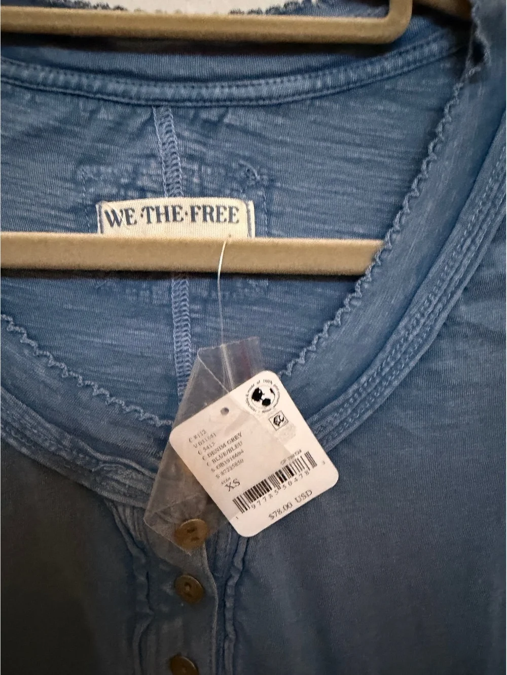 Free People “our song” long sleeve top